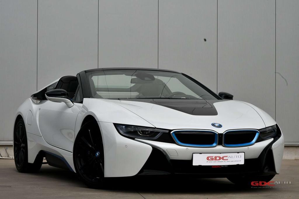 BMW i8 Roadster l Laserlicht l Head-Up l Harman Kardon, Automaat, Lichtsensor, Gebruikt, Euro 6