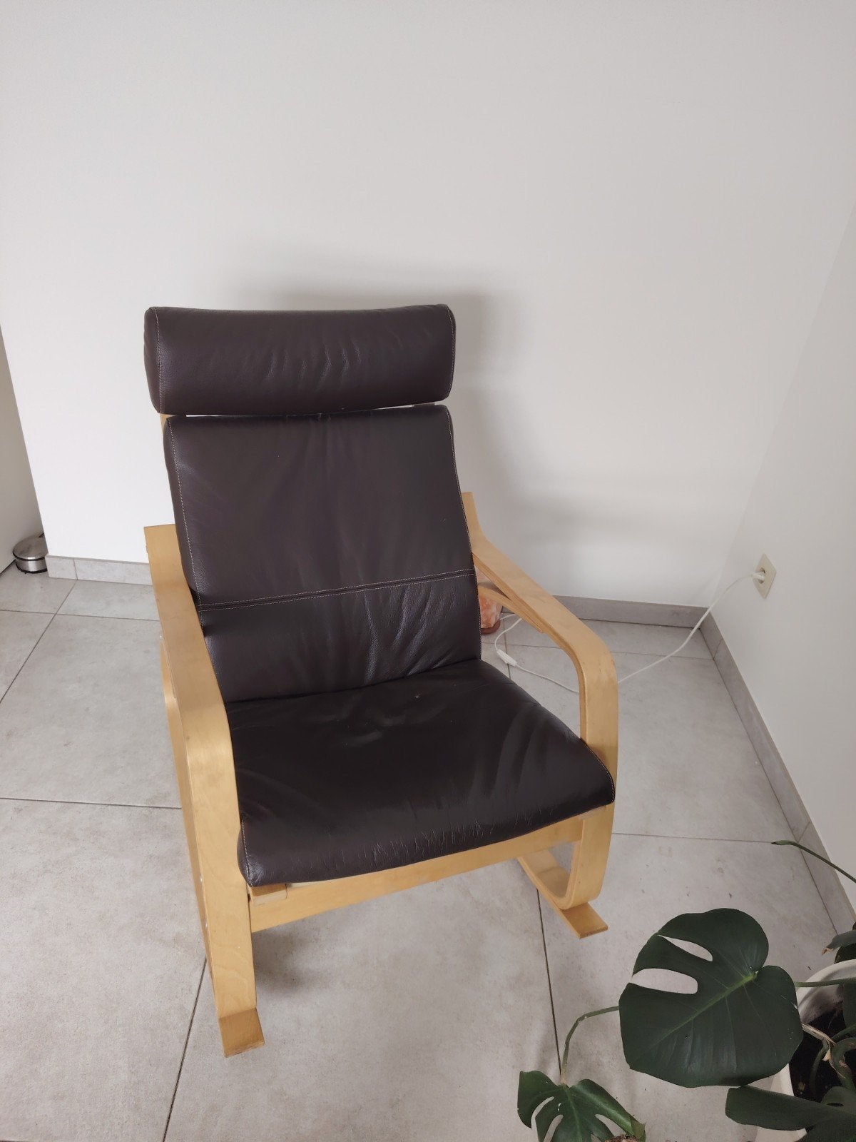 2 fauteuils IKEA POÄNG – classique et rocking-chair, Enlèvement, Bois