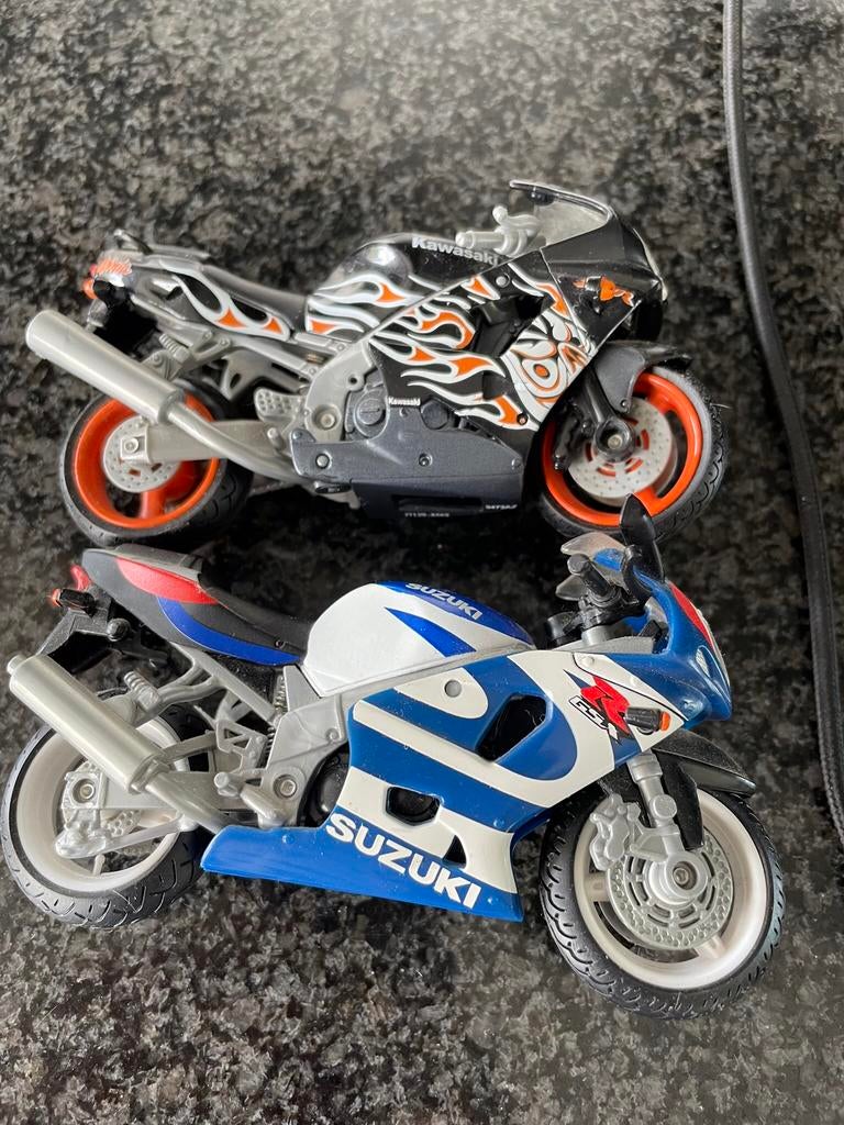2 miniatuur moto’s, Ophalen, Zo goed als nieuw