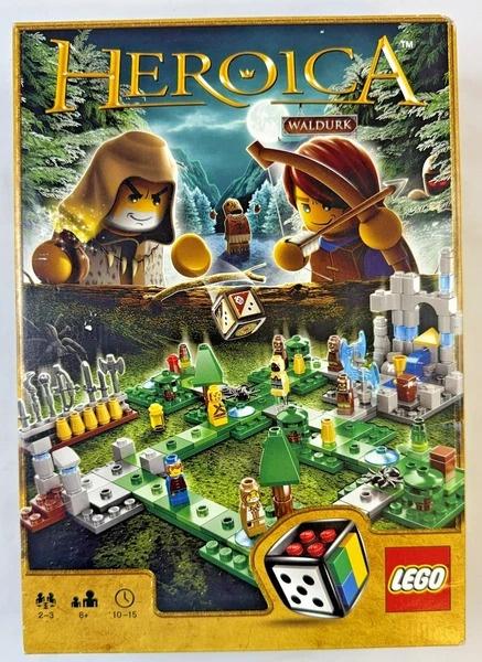 LEGO Games #3858 Heroica Waldurk Forest Bordspel compleet, Compleet, Overige thema's, Verzenden, Lego
