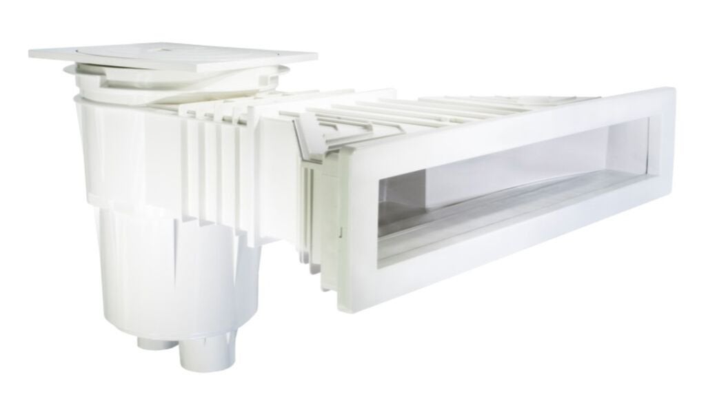 Skimmer zwembad ASTRALPOOL 17.5 L NORM wit, Tuin en Terras, Zwembaden, Ophalen, Nieuw, Rechthoekig, Inbouwzwembad