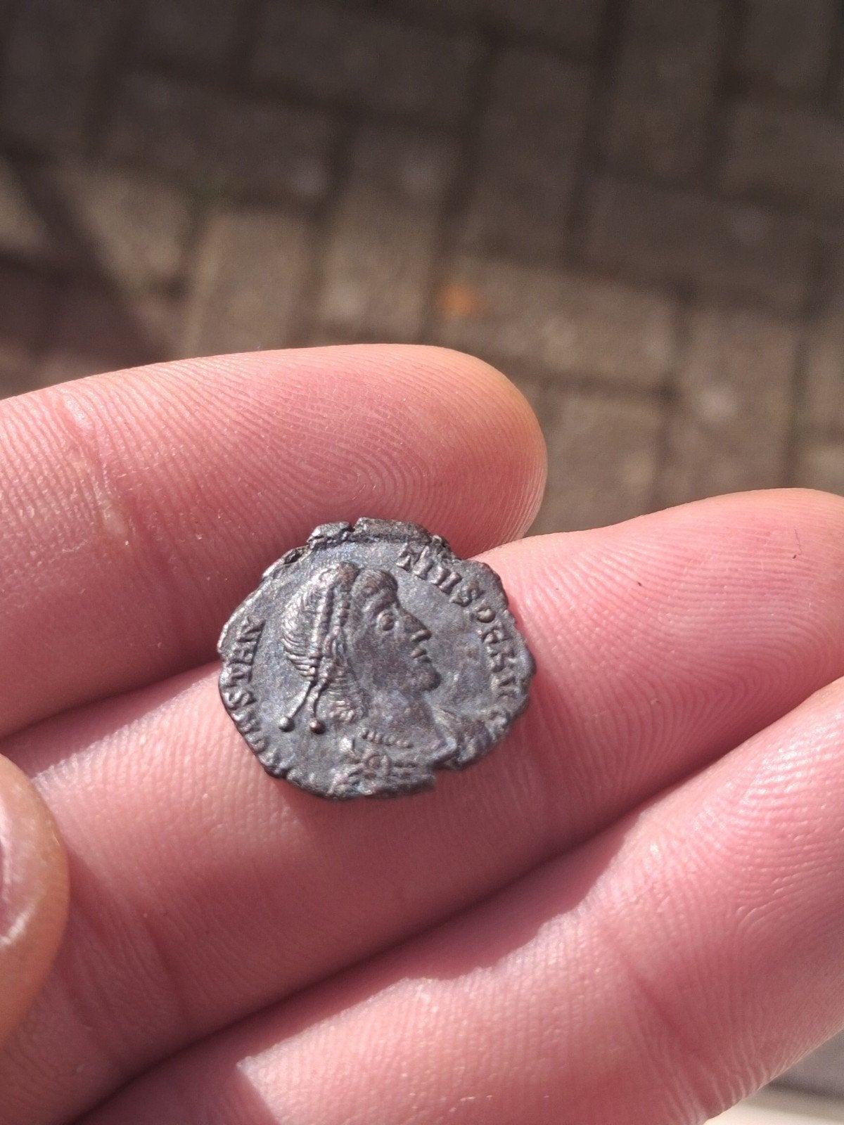 oude munten romeins , zeer fraai, Ophalen of Verzenden