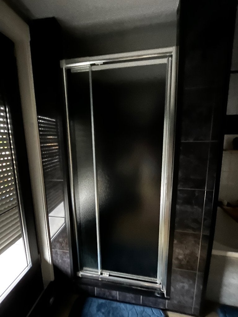 Douche deur, Bricolage & Construction, Enlèvement, Utilisé, Verre, Douche