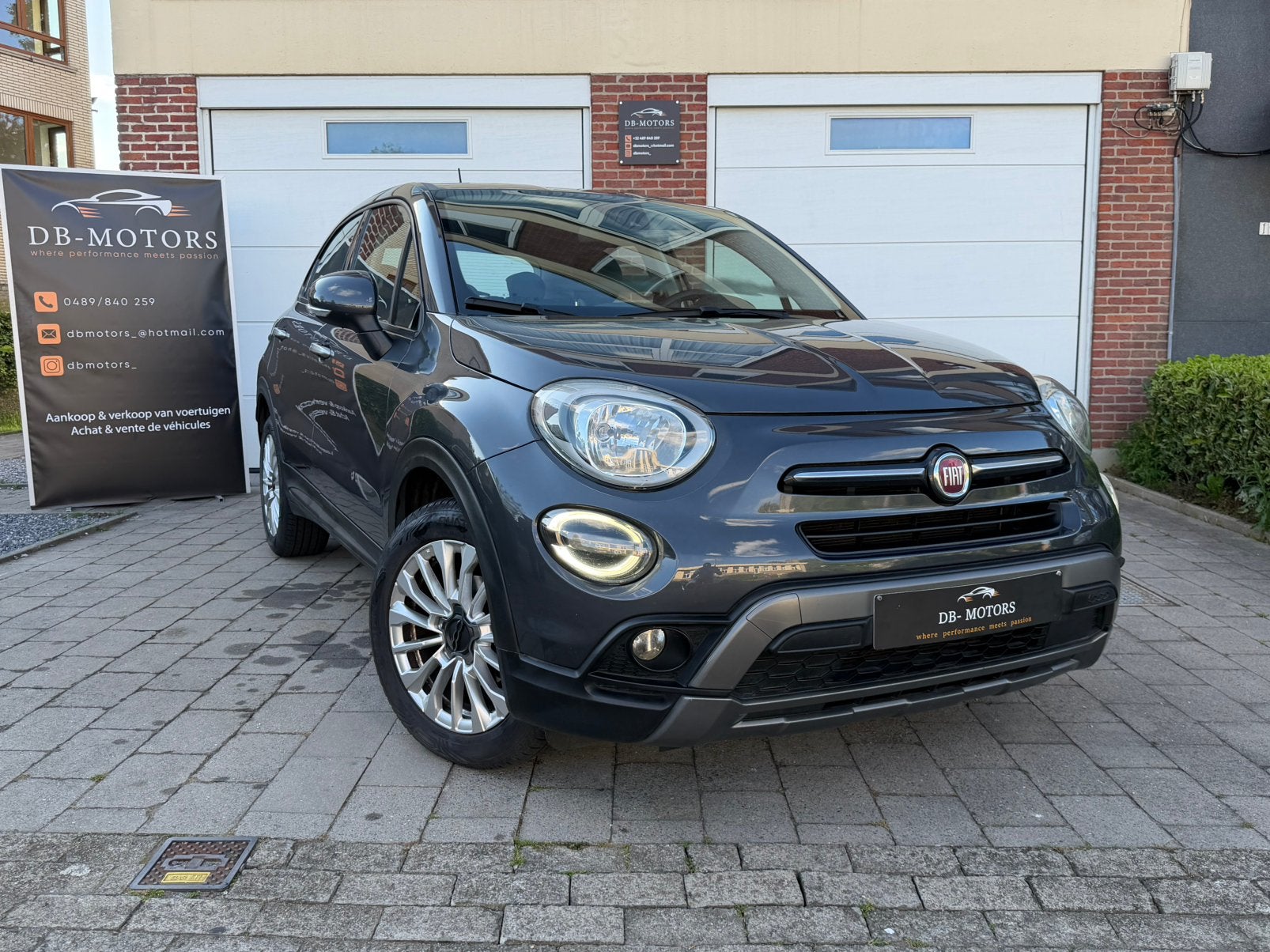Fiat 500X 1.0i benzine 04/2019 134.000km (120pk), Euro 6, 500X, Bedrijf, ABS