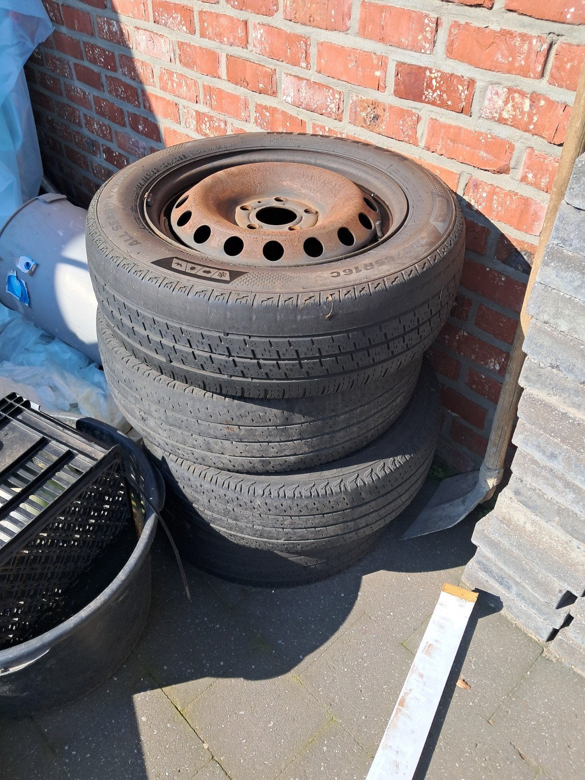 Opel vivaro velgen, Ophalen