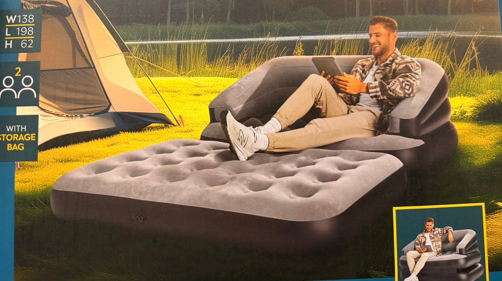 Matelas pneumatique, Enlèvement ou Envoi, Neuf