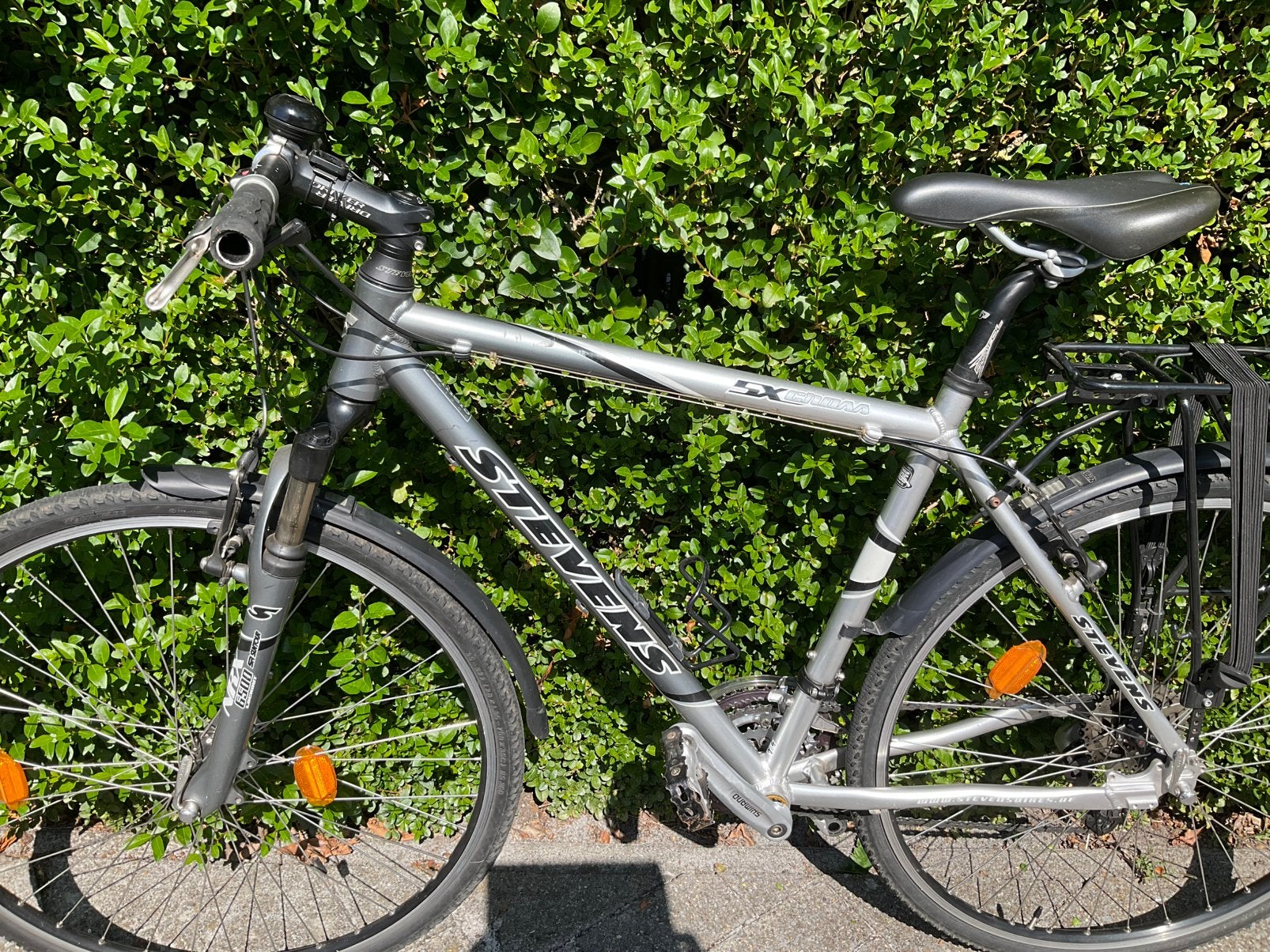 Herenfiets, Fietsen en Brommers, Minder dan 10 versnellingen, Gebruikt, Velgrem, 49 tot 53 cm