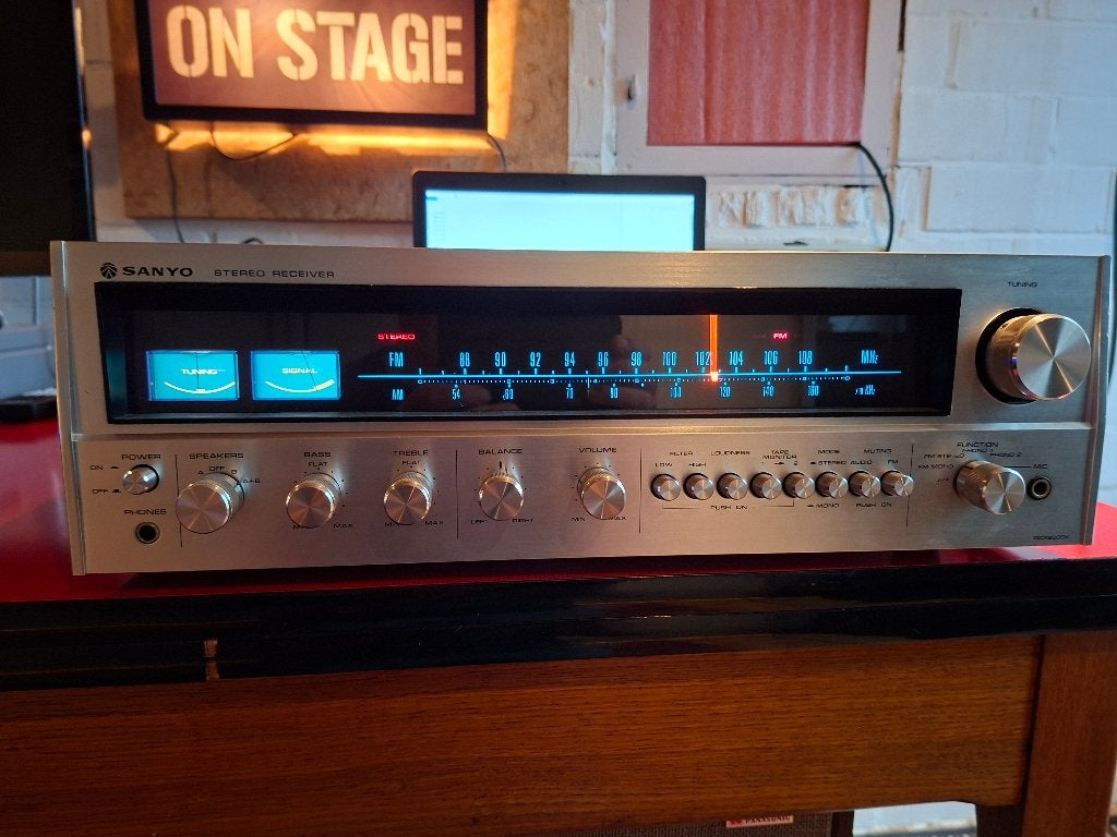Receiver Sanyo DCX8000k in prima staat, Enlèvement, Haut-parleurs