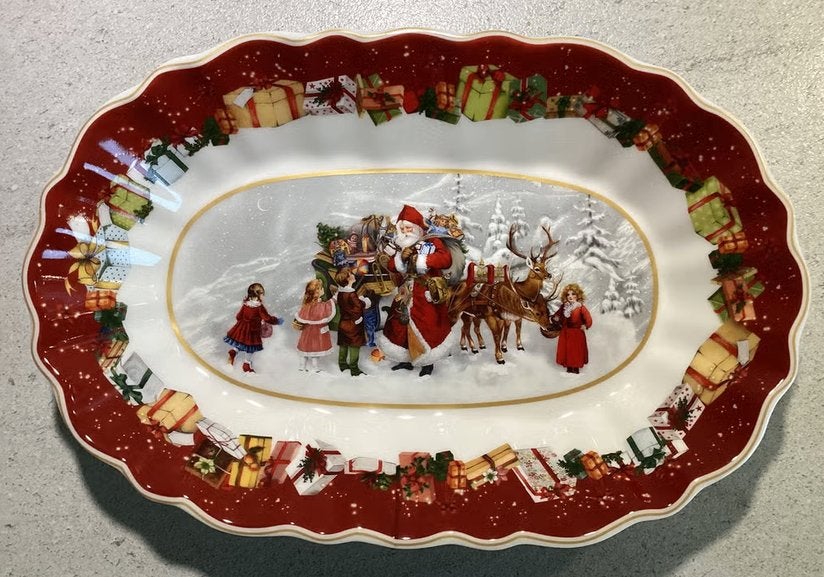 Toy’s Fantasy coupe ovale grande , Père noel et enfants, Divers, Enlèvement ou Envoi, Neuf