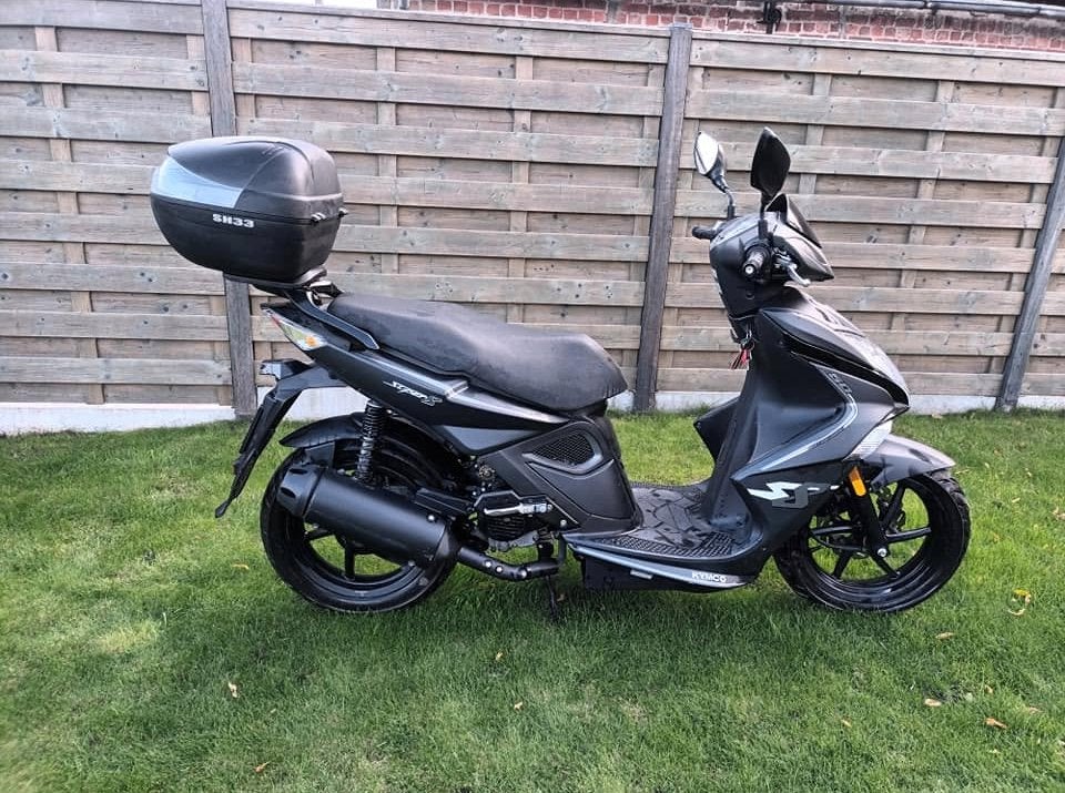 Bromfiets klasse B, Ophalen, Kymco, Zo goed als nieuw, Benzine