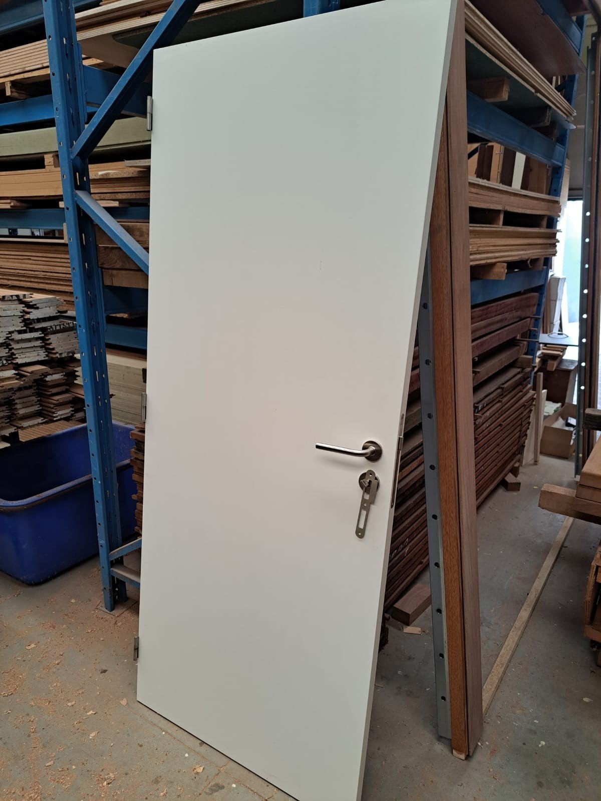 Schilderdeur , binnen deur, Doe-het-zelf en Bouw, Deuren en Vliegenramen, Ophalen, 80 tot 100 cm, Binnendeur, Nieuw