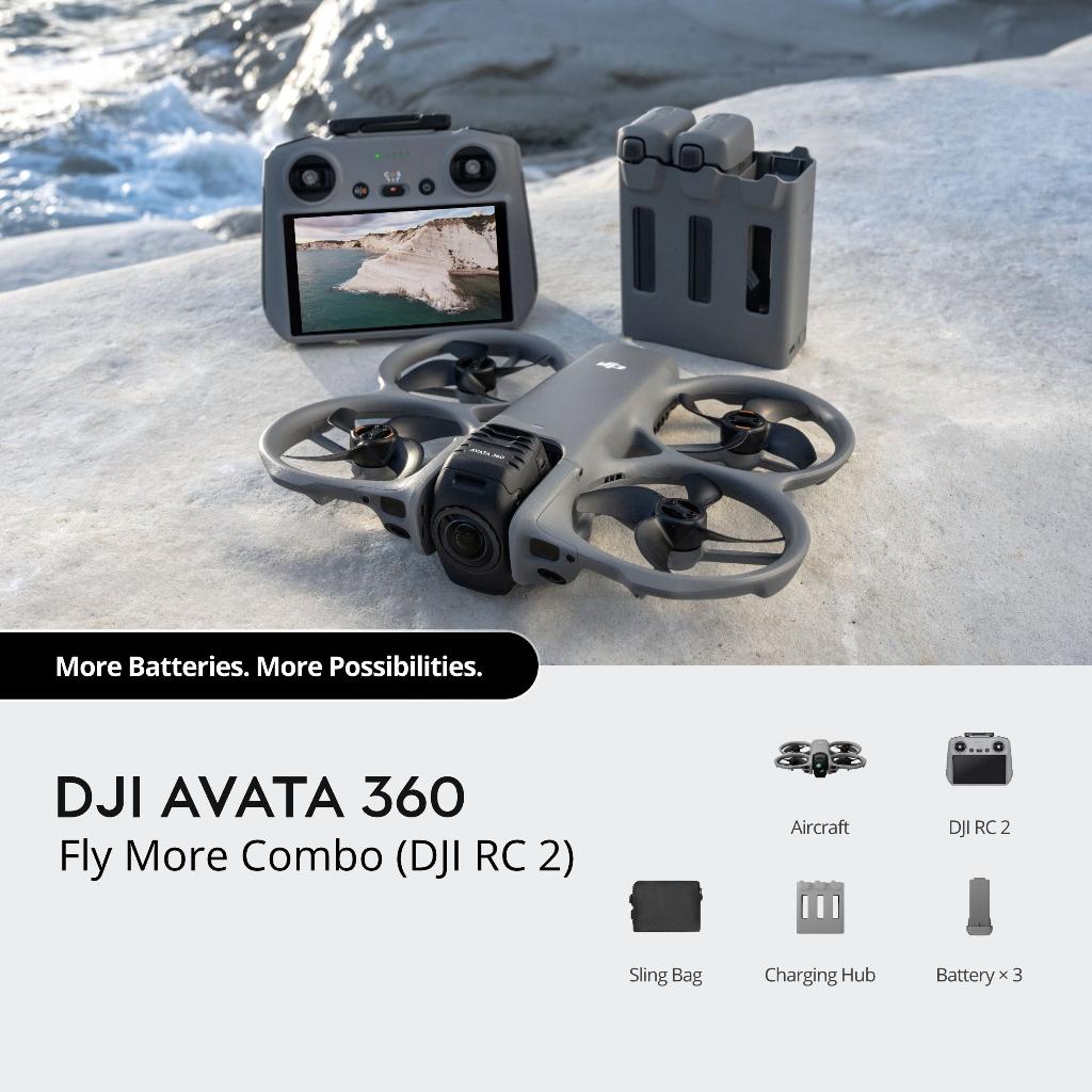 DJI AVATA 360 FLY MORE COMBO (DJI RC 2), Hobby en Vrije tijd, Modelbouw | Radiografisch | Helikopters en Quadcopters, Nieuw, Quadcopter of Multicopter