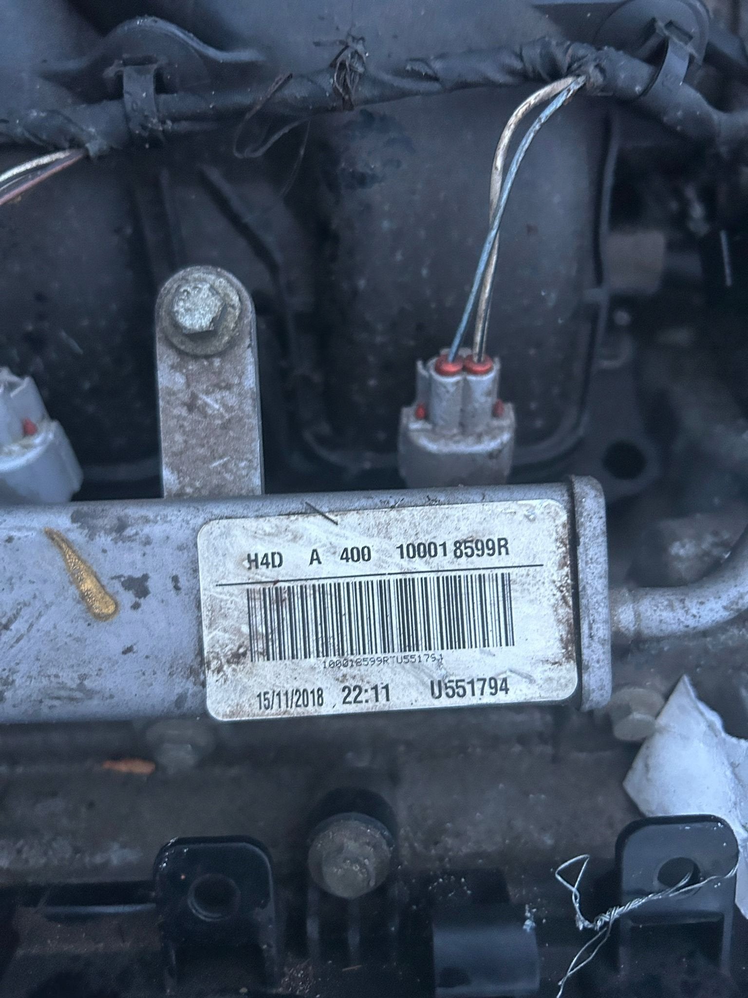 Moteur H4D400 Complet RENAULT TWINGO, Verzenden, Gebruikt, Overige automerken