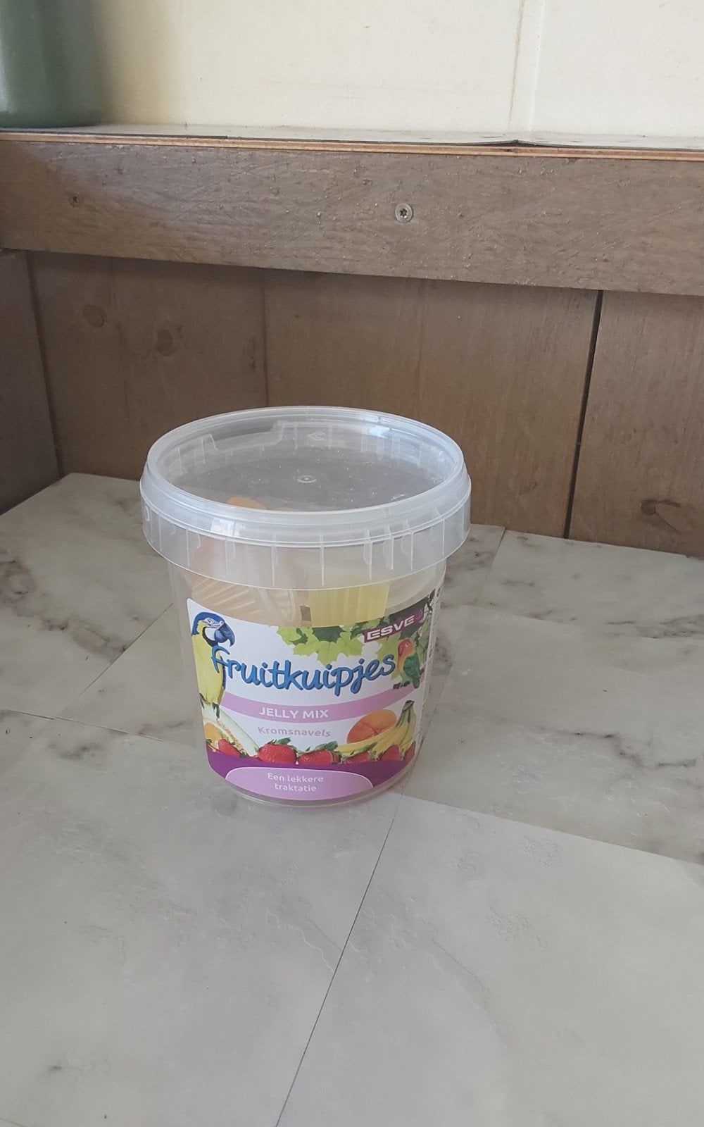 Fruitkuipjes voor parkieten en papagaaien