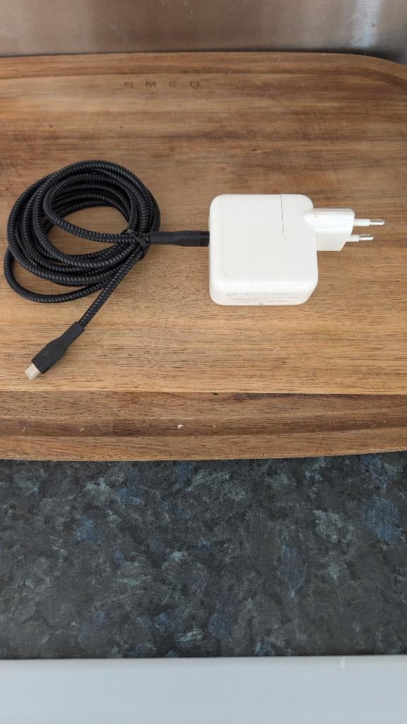 Chargeur Apple USB-C 30w + câble 2m, Enlèvement, Comme neuf, MacBook Air