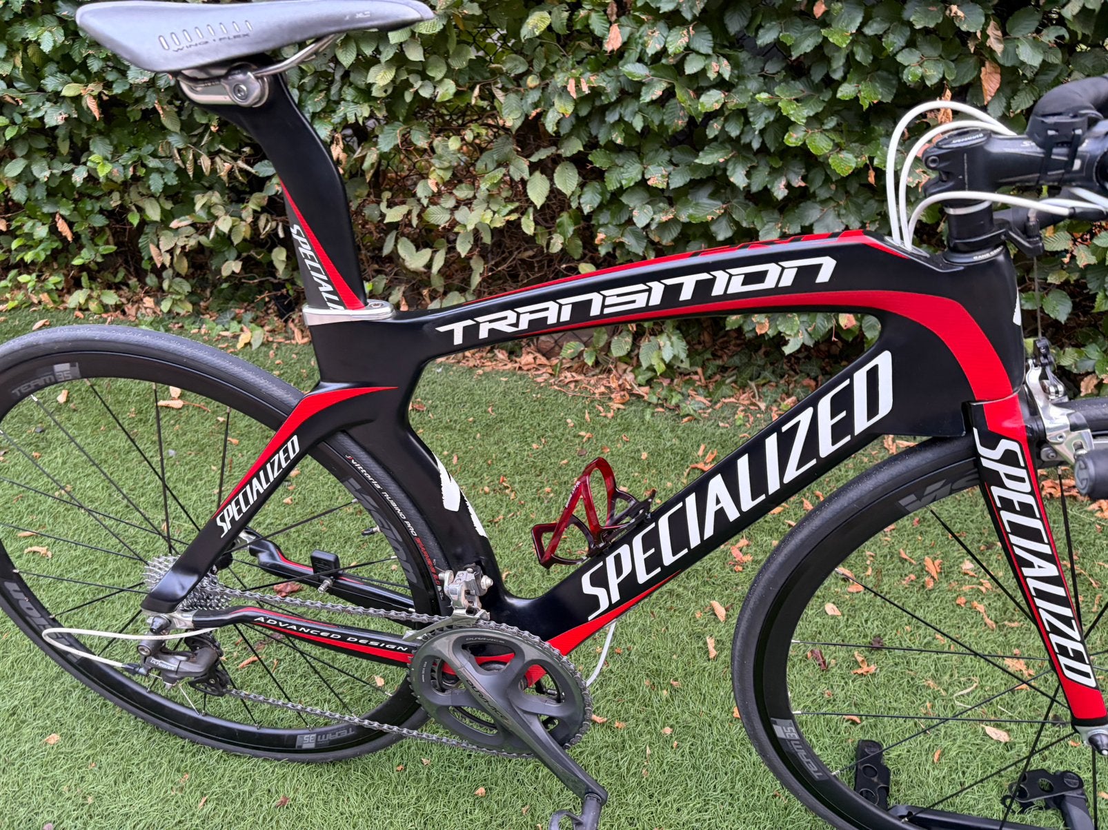 Specialized Transition Pro Carbon dura Ace\ Ultegra, Fietsen en Brommers, Ophalen, Carbon, Velgrem, 49 tot 53 cm