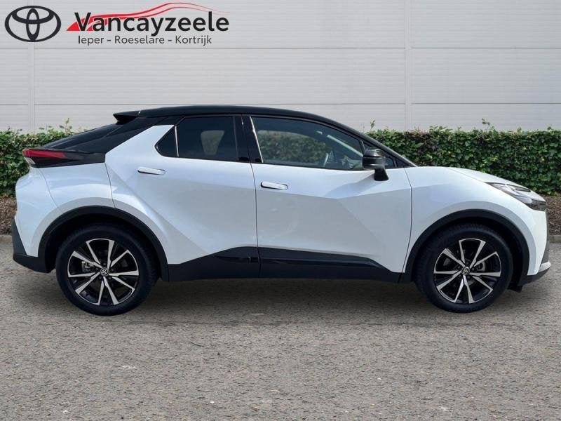 Toyota C-HR Dynamic Plus Bi-Tone+technopack+afneembare trekh, Automaat, Wit, 5 deurs, Hybride Elektrisch/Benzine