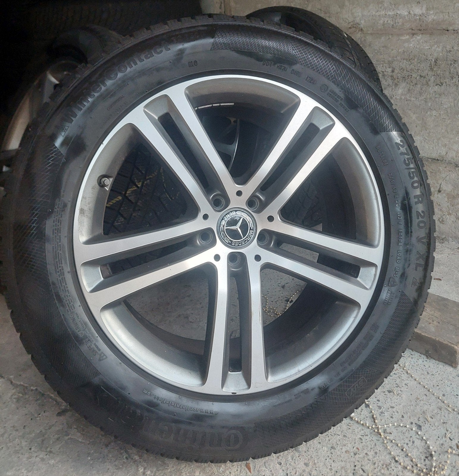 Original Mercedes GLE jantes 275 50 20 avec pneus hiver, Autos : Pièces & Accessoires, Enlèvement