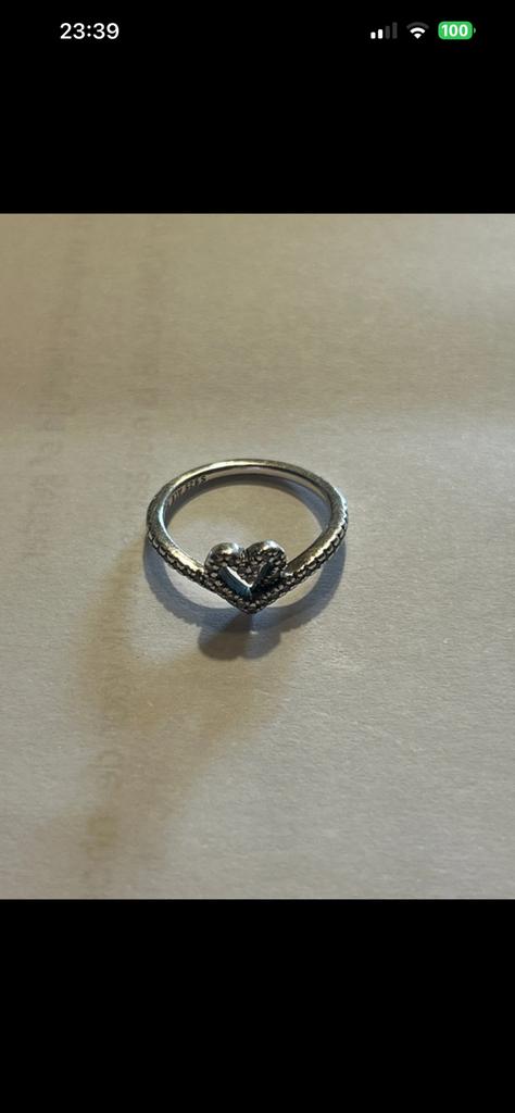 Pandora ring, Nieuw, Ophalen of Verzenden, Dame, Zilver