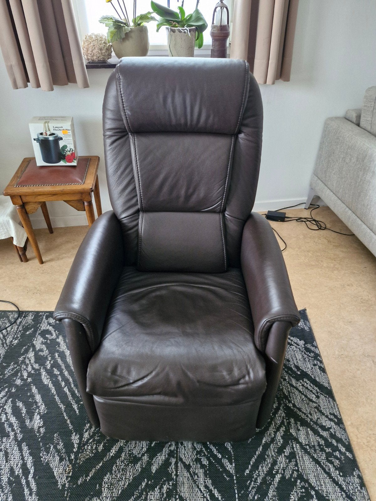 Relaxzetel elektrisch, Ophalen
