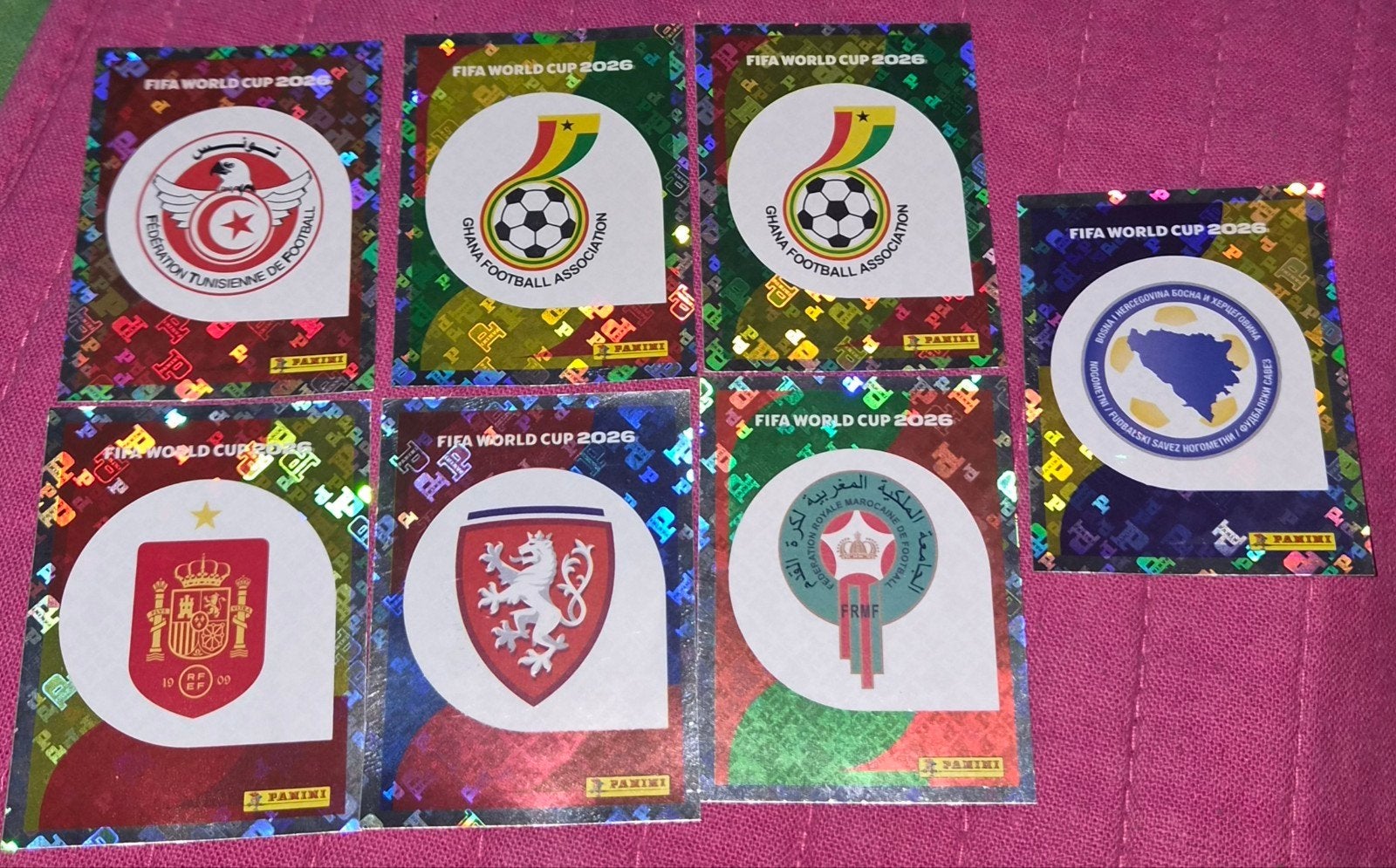 Glanzende stickers voor het Panini WK 2026, Verzamelen, Verzenden, Nieuw, Overige typen