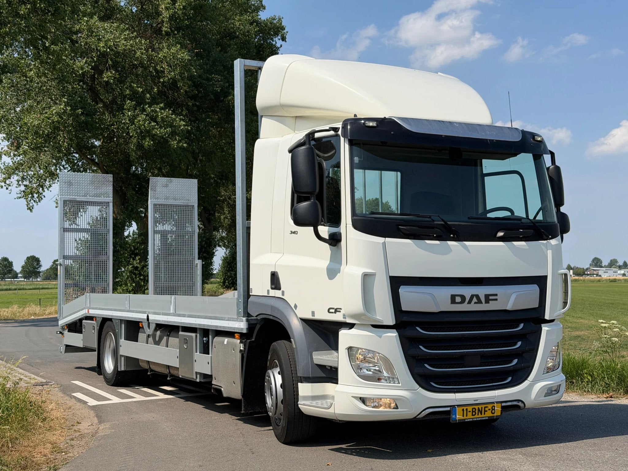 DAF CF 340 CF340.19 EURO6 OPRIJWAGEN. (bj 2019), Automaat, Gebruikt, Euro 6, 2 zetels