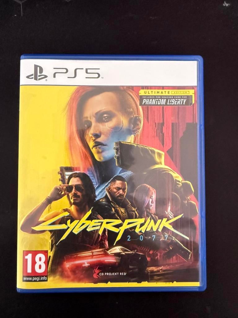Cyberpunk 2077 Ultimate edition ps5, Games en Spelcomputers, Ophalen, Zo goed als nieuw, Avontuur en Actie
