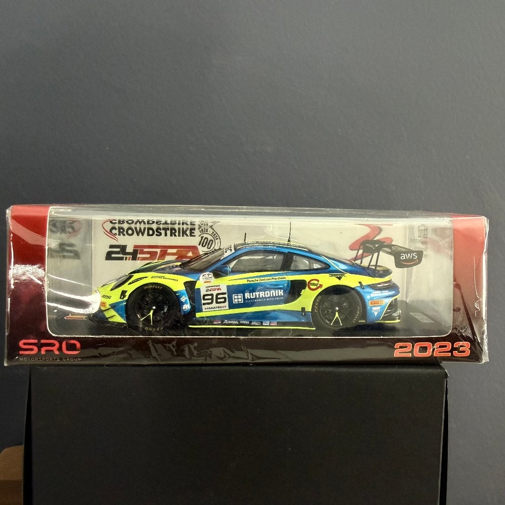 SPARK SB702 - 1:43 - PORSCHE 992 GT3 R #96 (300ex), Enlèvement, Neuf, Voiture, Autres marques