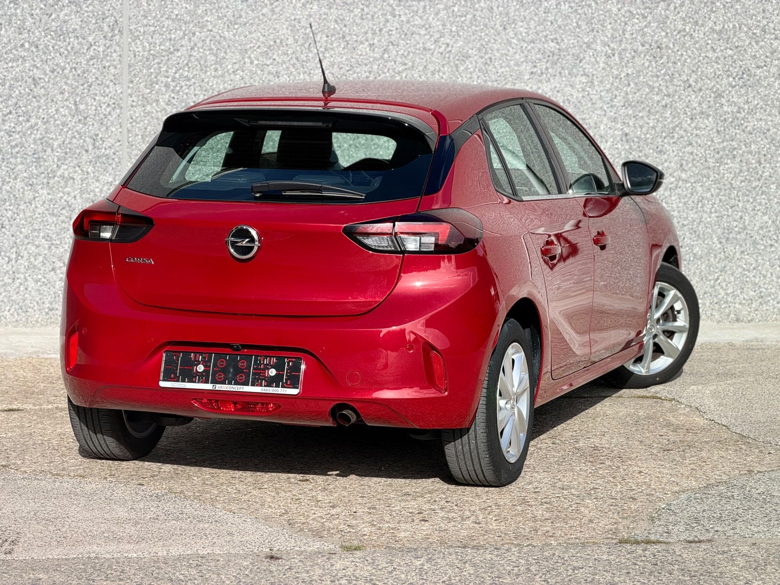 Opel Corsa 1.2 Essence Elegance 2021 AUTO/Garantie/LED/NAVI, Rouge, Achat, Entreprise, Noir