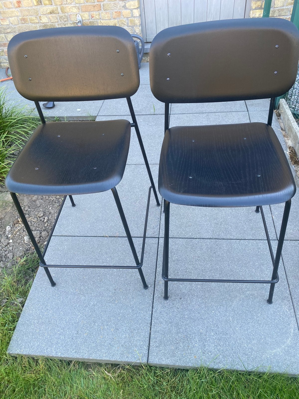 Twee barstoelen, Huis en Inrichting, Barkrukken, Ophalen, Zo goed als nieuw