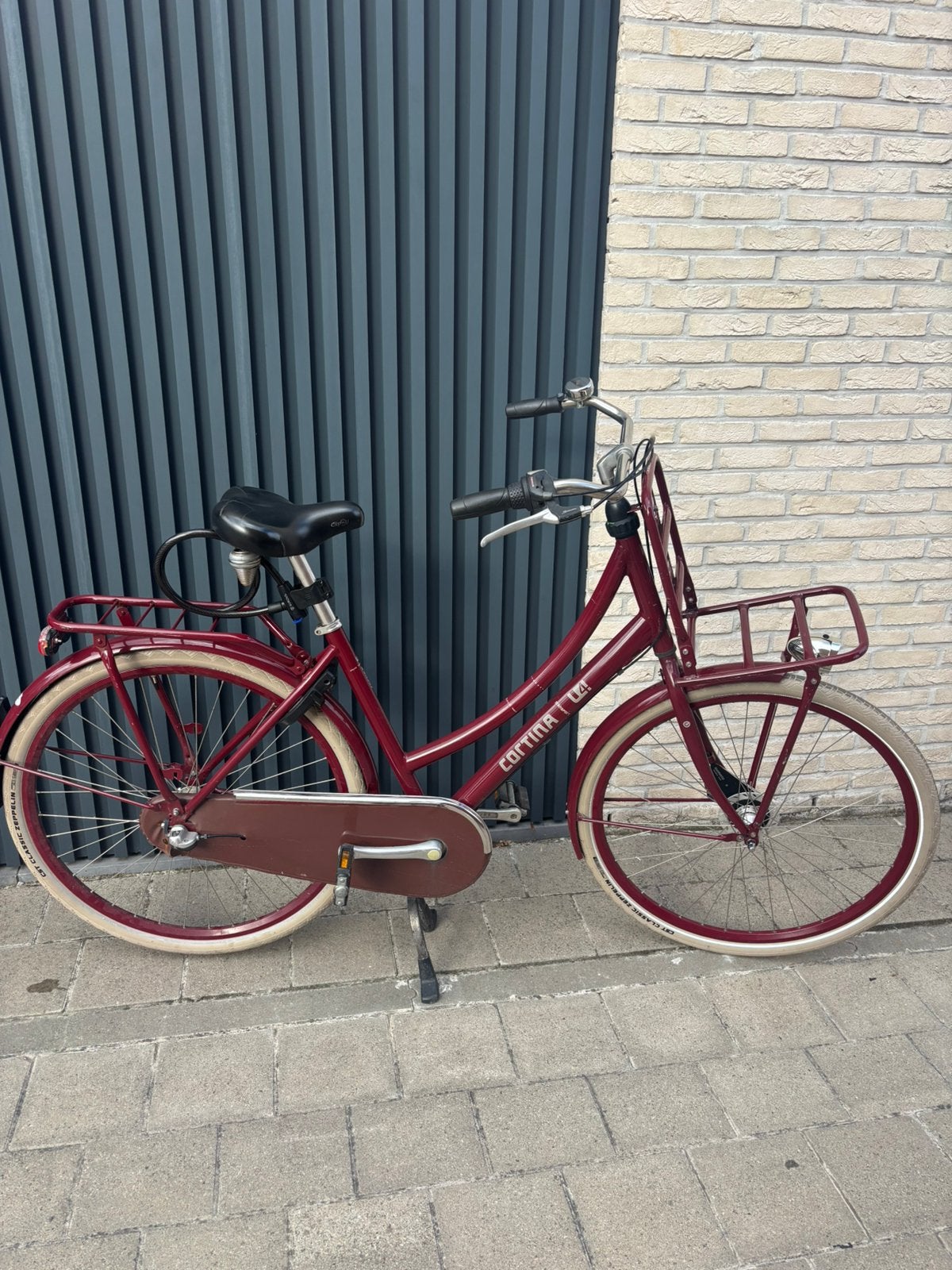 Cortina transportfiets, Fietsen en Brommers, Ophalen, Zo goed als nieuw