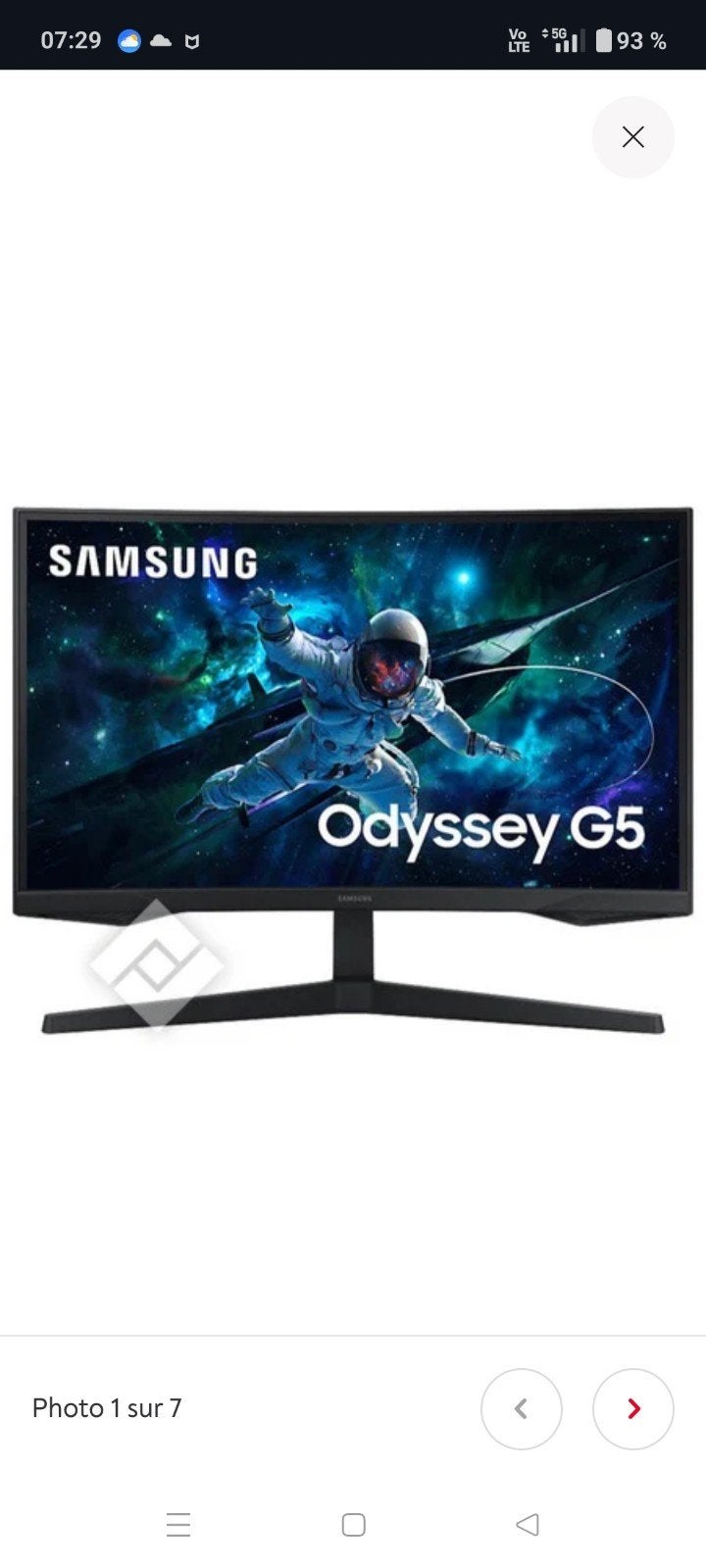 Samsung Odyssey G5-scherm, Computers en Software, Ophalen of Verzenden