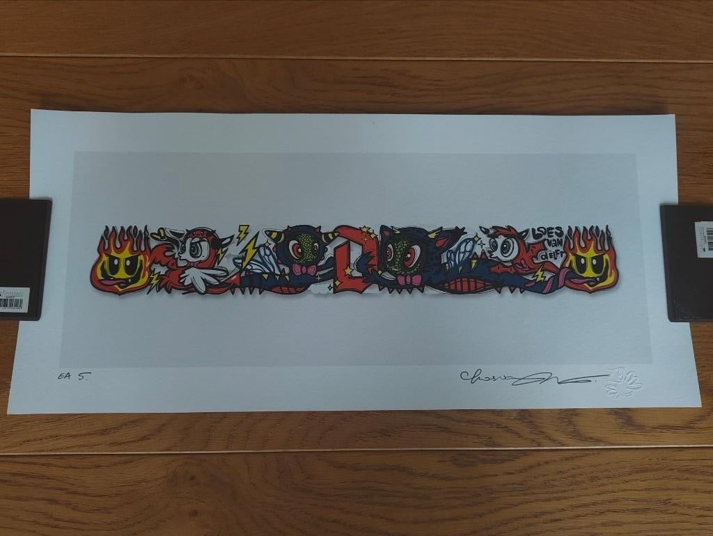 Loes Van Delft x Duvel Art Print Artist Proof nr5, Ophalen of Verzenden