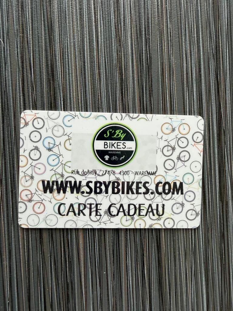 Bon cadeau S’by bike, Tickets en Kaartjes, Cadeaubon