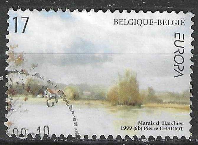 Belgie 1999 - Yvert/OBP 2816 - Europazegel - Harchies (ST), Postzegels en Munten, Verzenden, Gestempeld, Gestempeld, Europa