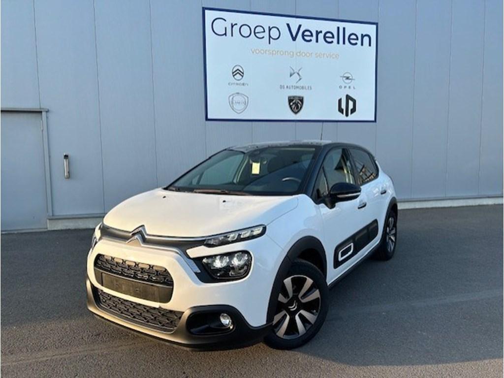 Citroen C3 New PureTech Shine, Auto's, Citroën, Bedrijf, C3, ABS, Airbags, Airconditioning, Bluetooth, Boordcomputer, Centrale vergrendeling