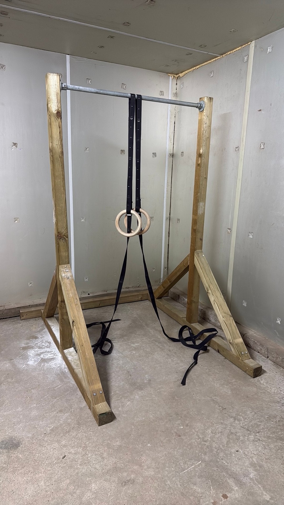 DIY Pull up station (zonder ringen), Sport en Fitness, Ophalen, Zo goed als nieuw