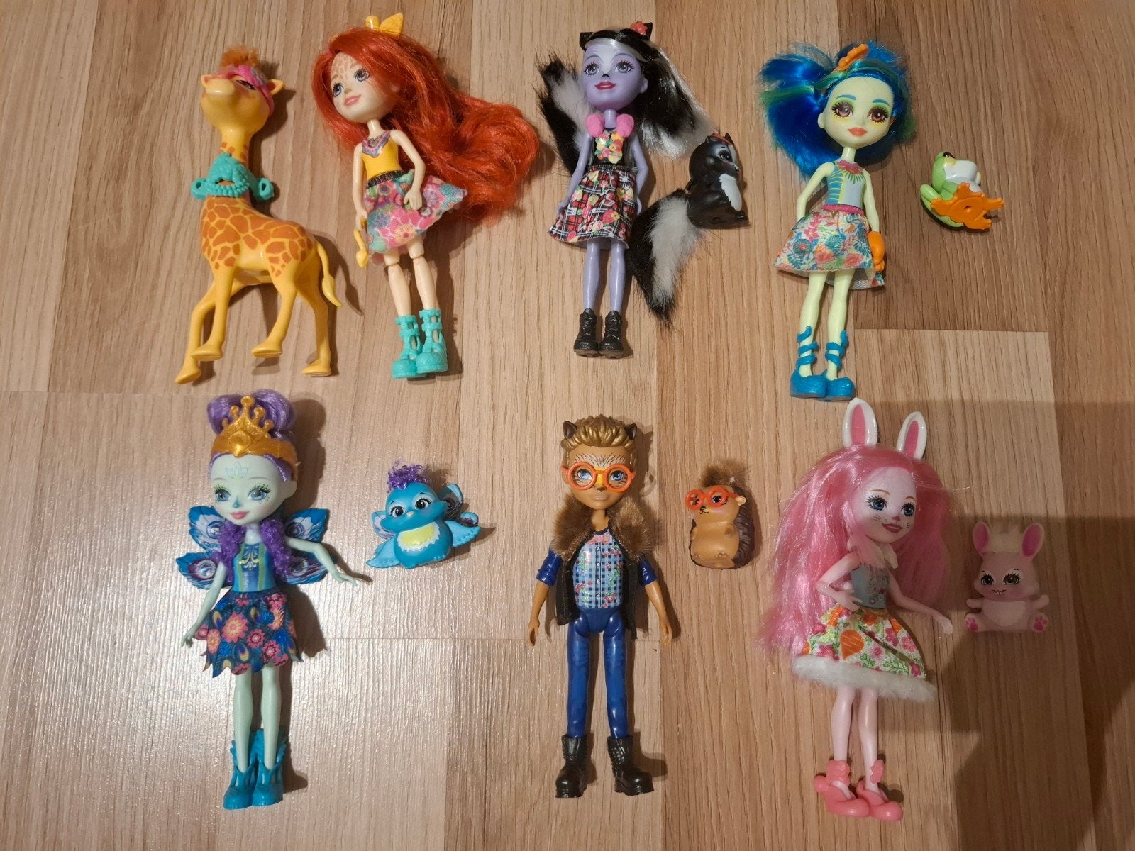 Enchantimals poppen, Kinderen en Baby's, Speelgoed | Poppen, Ophalen of Verzenden, Gebruikt