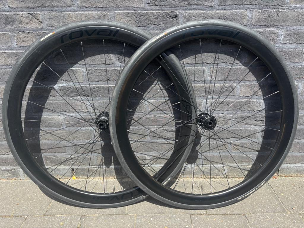 Roval C38 Disc wheelset Dt Swiss 350 11/12 Speed Shimano, Fietsen en Brommers, Fietsonderdelen, Zo goed als nieuw, Racefiets, Carbon