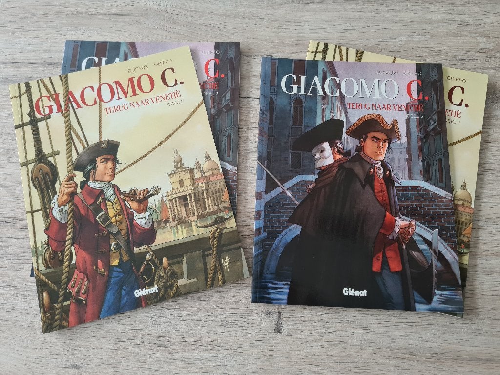 Giacomo C. Terug naar Venetië. Volledige reeks, Boeken, Stripverhalen, Complete serie of reeks, Ophalen of Verzenden, Nieuw