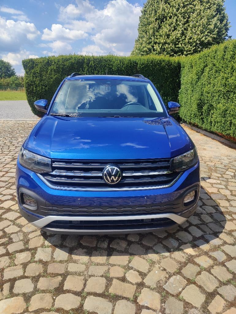 Volkswagen T-Cross 1.0 TSI OPF DSG Life, Auto's, Blauw, Bedrijf, 5 zetels, 5 deurs