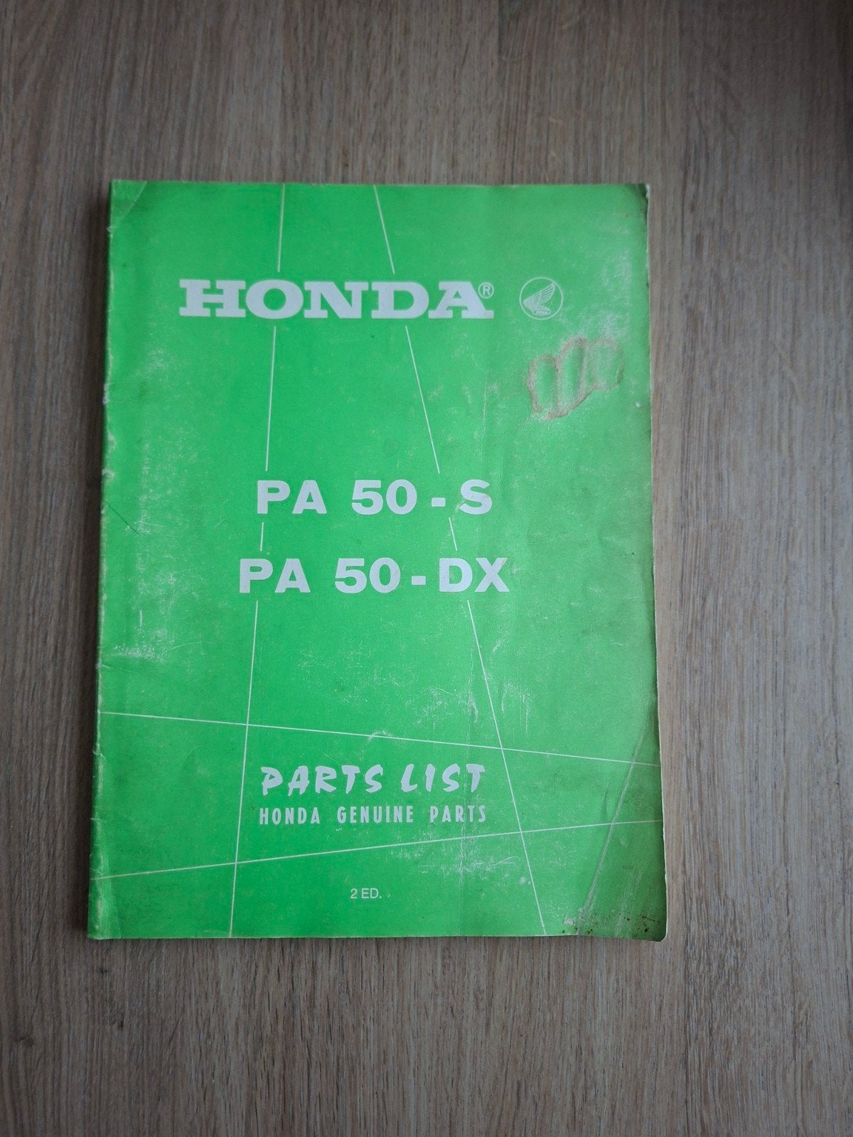 Honda camino PA50 S en DX Onderdelenboek
Partslijst , Onderd, Fietsen en Brommers, Ophalen of Verzenden, Gebruikt, Overige typen
