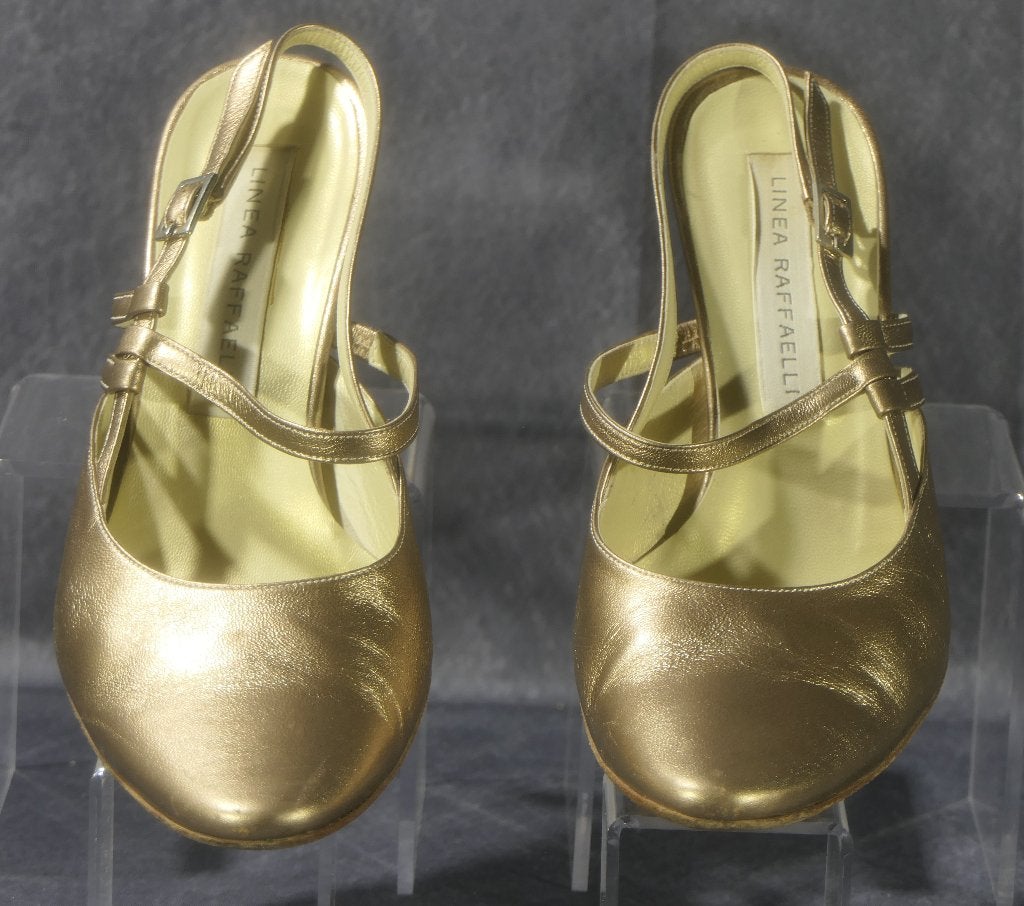 damesschoenen pumps Linea Raffaelli mt 38 goudkleur, Pumps, Linea raffaelli, Overige kleuren, Ophalen of Verzenden