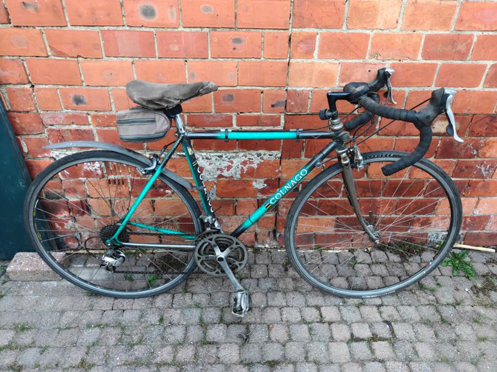 Retro colnago koersfiets voor opmaak te koop!!, Ophalen