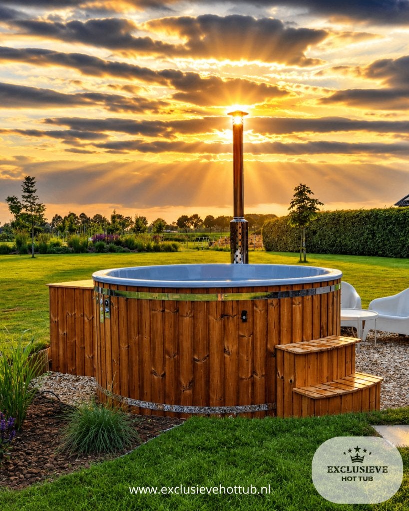 Hottub te koop|Houtgestookt|Elektrisch of Hybride|NIEUW, Enlèvement ou Envoi, Neuf, Filtre