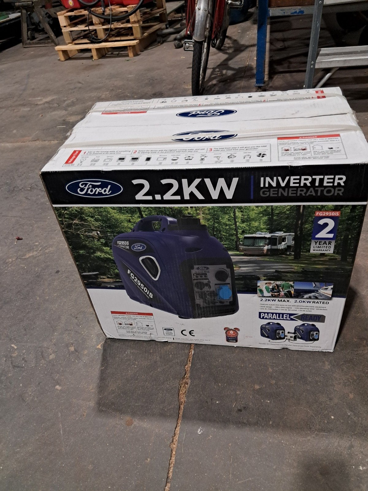 generator 2.2kw, Ophalen, Benzine