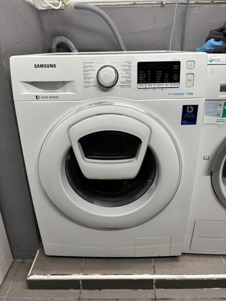 Samsung wasmachine 7kg, Elektronische apparatuur, Wasmachines, 8 tot 10 kg, Ophalen, Gebruikt, Voorlader