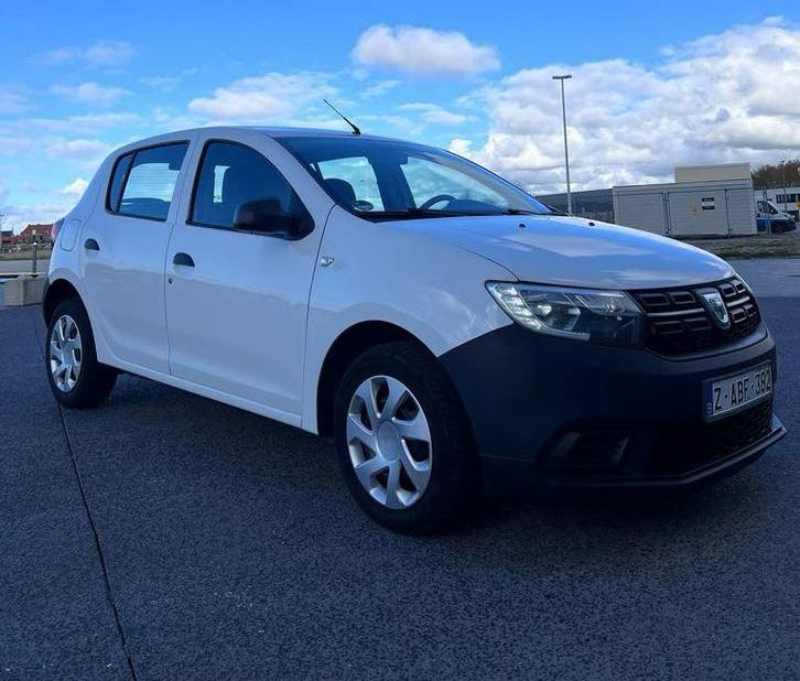 Dacia Sandero SCe | 2017 | 80.000 km | Benzine | Gekeurd VVK, Auto's, Dacia, Euro 6, Wit, Bedrijf, 5 deurs