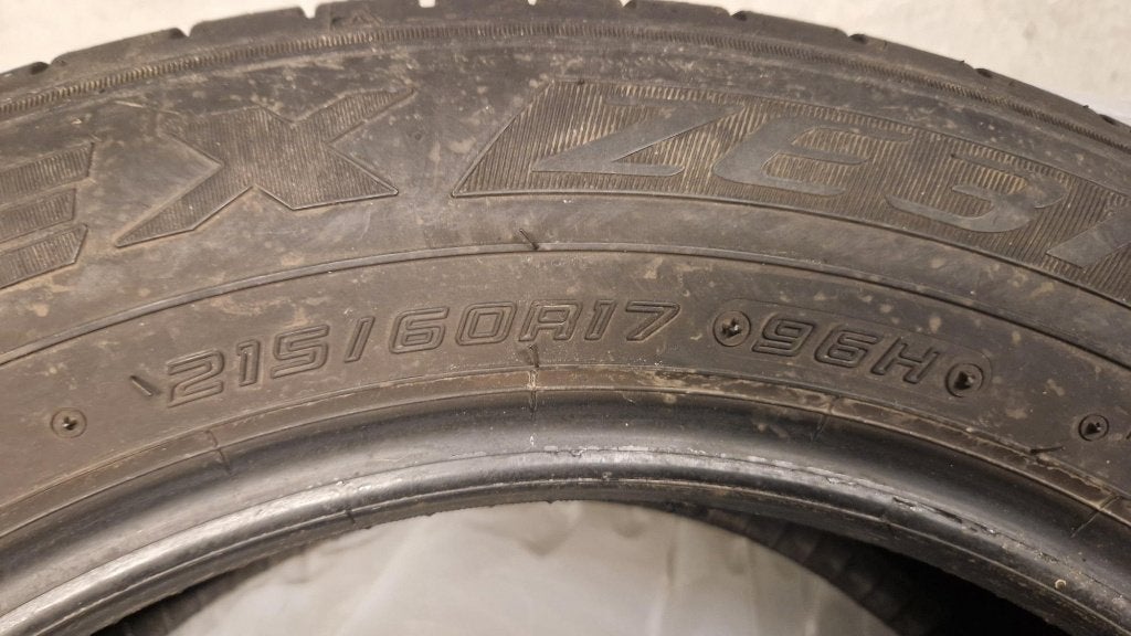 2 banden Falkon 215/60/R17, Auto-onderdelen, Ophalen, 17 inch, Band(en), Personenwagen