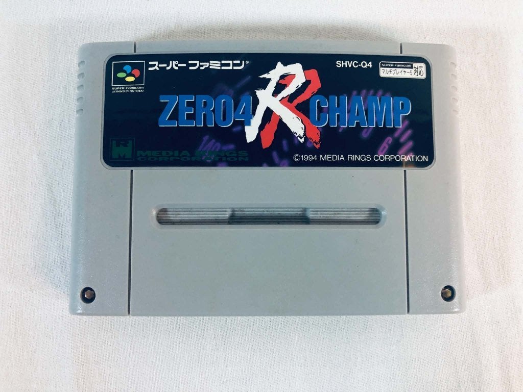 Zero4 Champ RR SFC JAP Jeu Loose Très bon état, Consoles de jeu & Jeux vidéo, Jeux | Nintendo Super NES, 1 joueur, Course et Pilotage